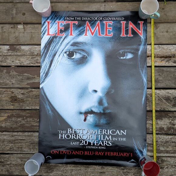 LET ME IN horror movie poster, DVD and Blue ray release promo poster - Picture 1 of 8